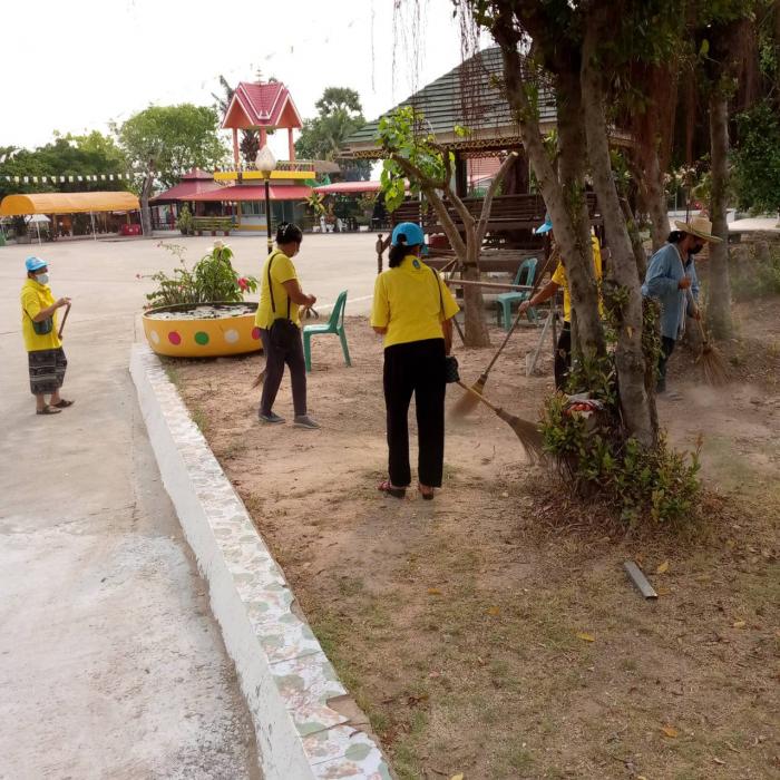 รวมพลังสร้างสัปปายะสู่วัดด้วยวิถี  5ส  พร้อมด้วยพิธีเจริญพระพุทธมนต์และเจริญจิตภาวนา